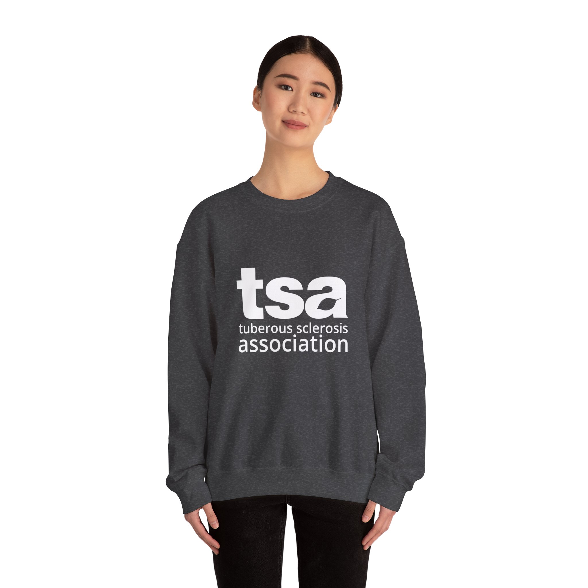 TSA Unisex Heavy Blend Sweatshirt - White Logo - Image 28