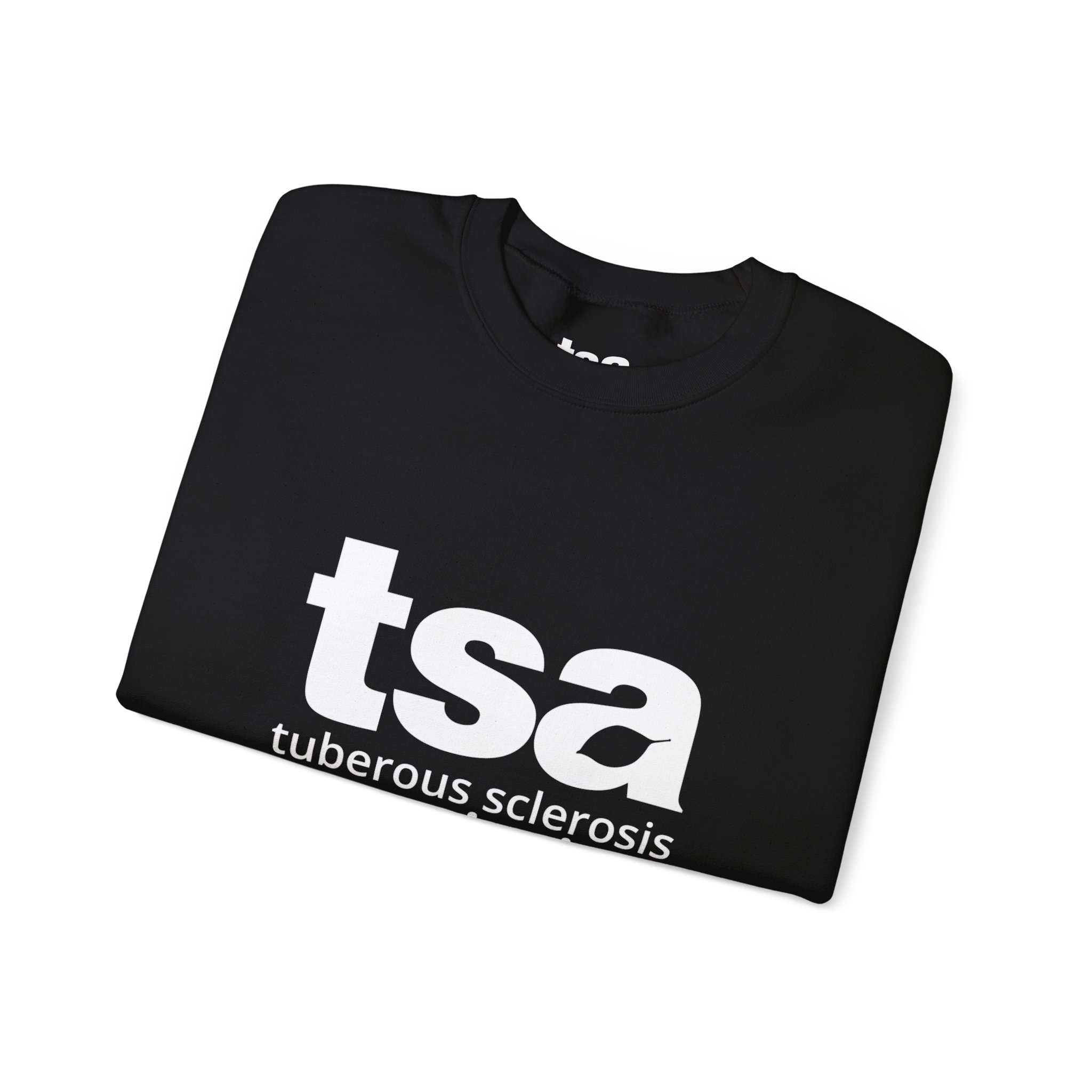 TSA Unisex Heavy Blend Sweatshirt - White Logo - Image 11