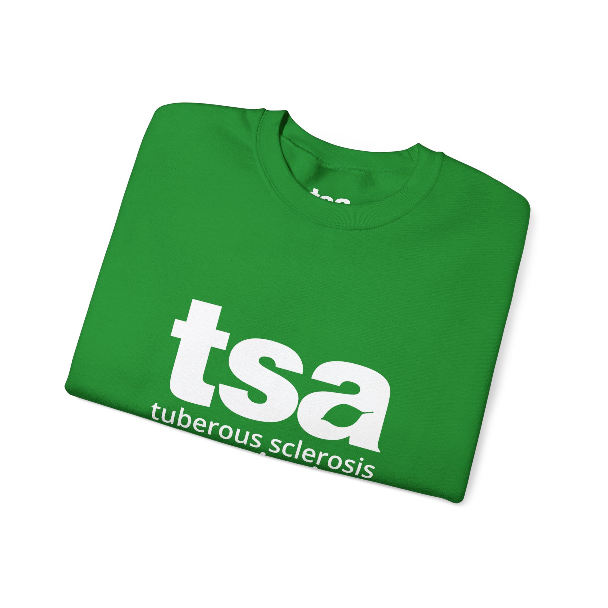 TSA Unisex Heavy Blend Sweatshirt - White Logo - Image 3