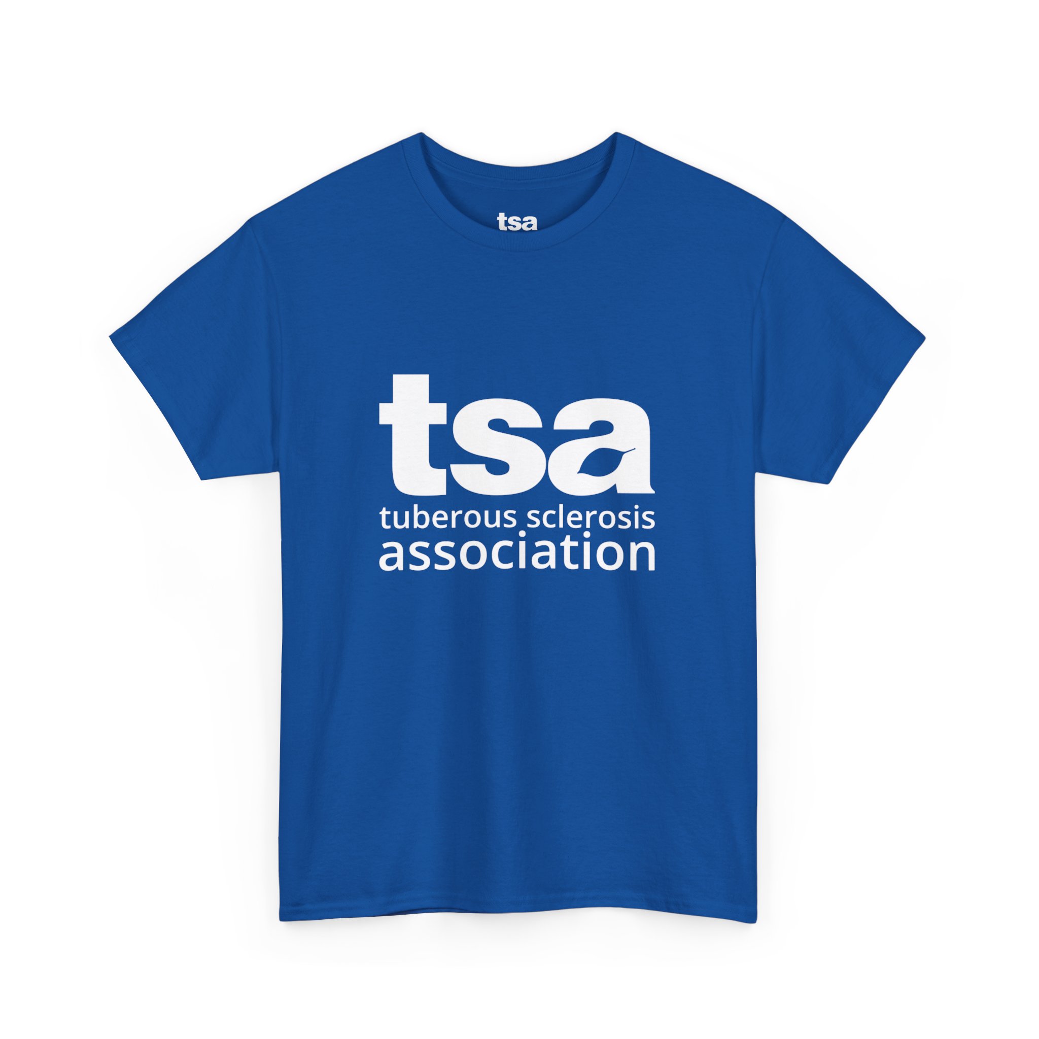 TSA Unisex Heavy Cotton Tee - White Logo - Image 23