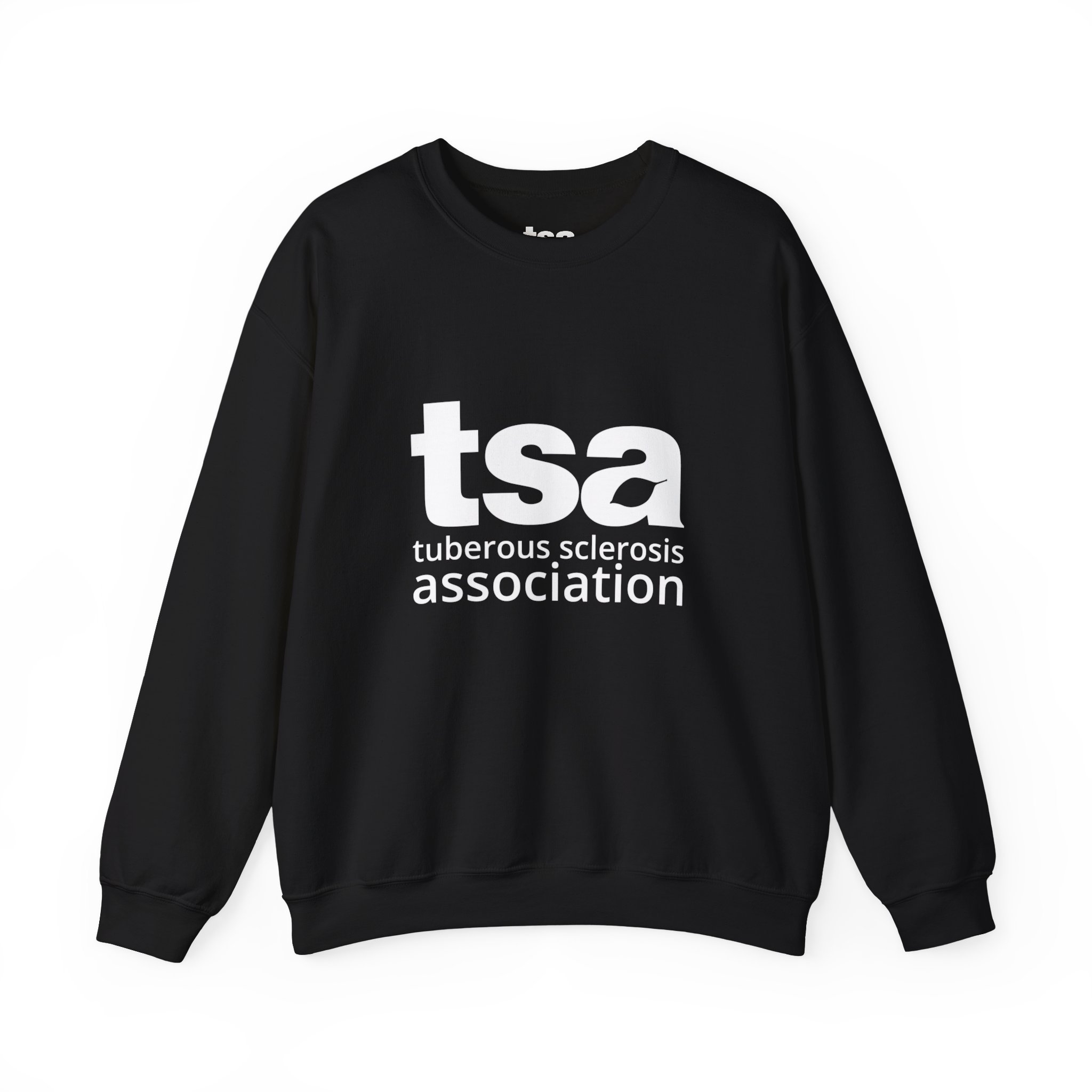 TSA Unisex Heavy Blend Sweatshirt - White Logo - Image 9
