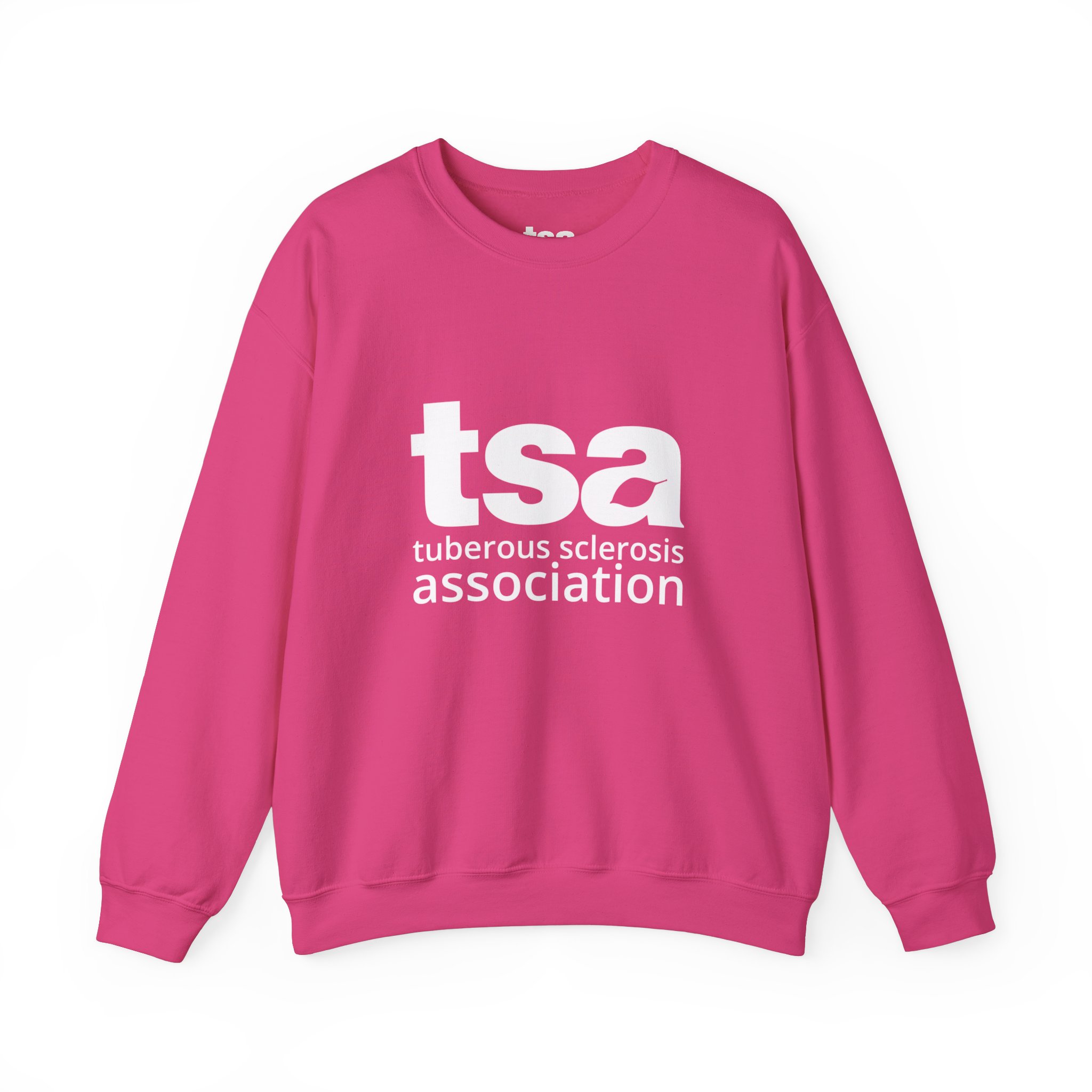 TSA Unisex Heavy Blend Sweatshirt - White Logo - Image 41