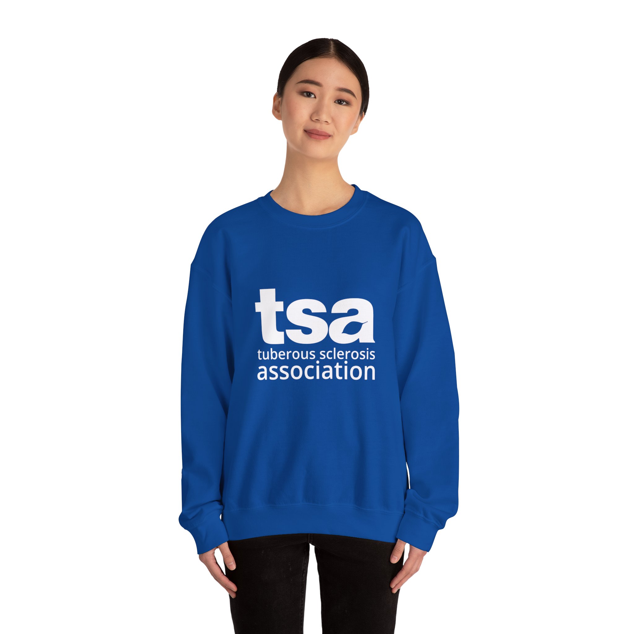 TSA Unisex Heavy Blend Sweatshirt - White Logo - Image 36