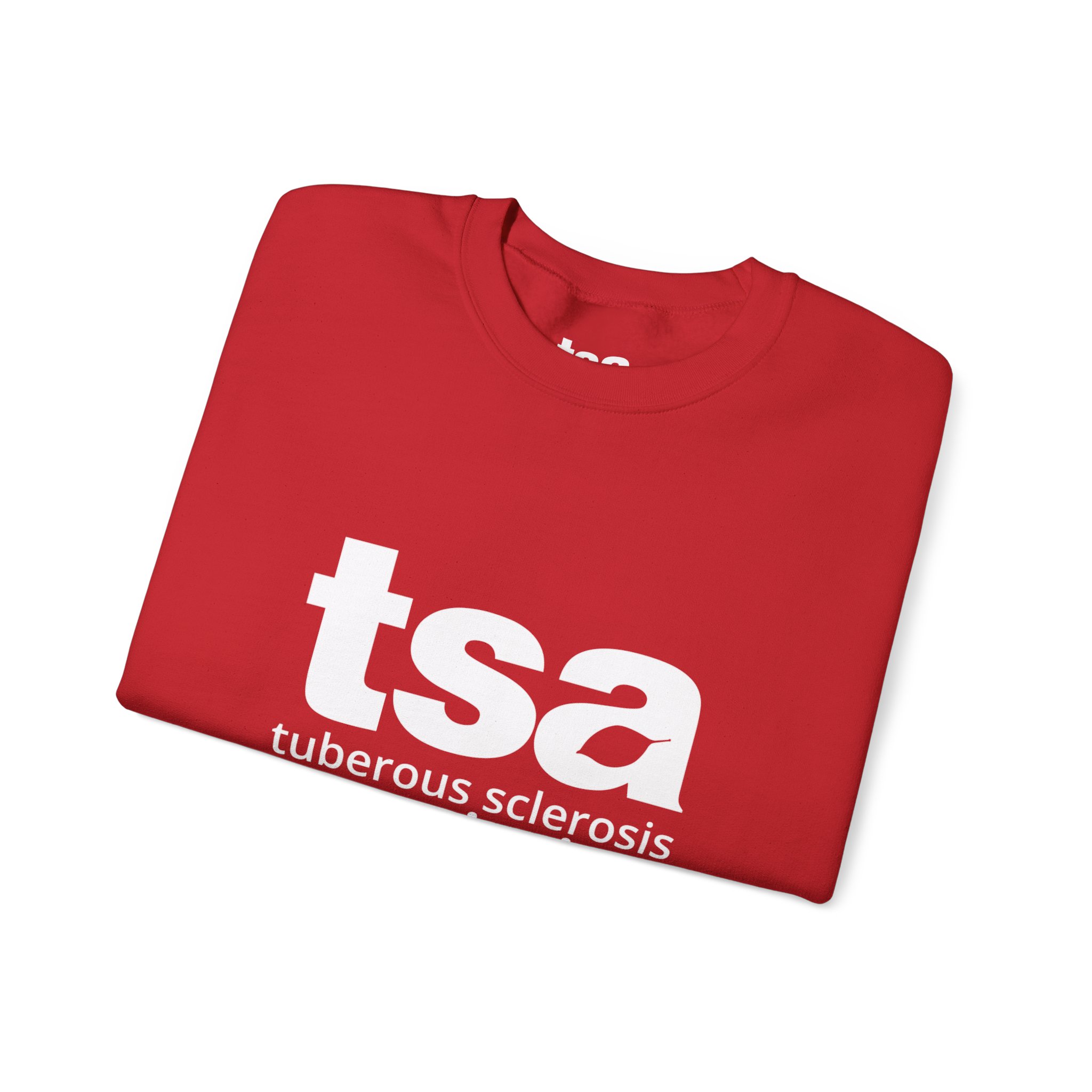 TSA Unisex Heavy Blend Sweatshirt - White Logo - Image 47