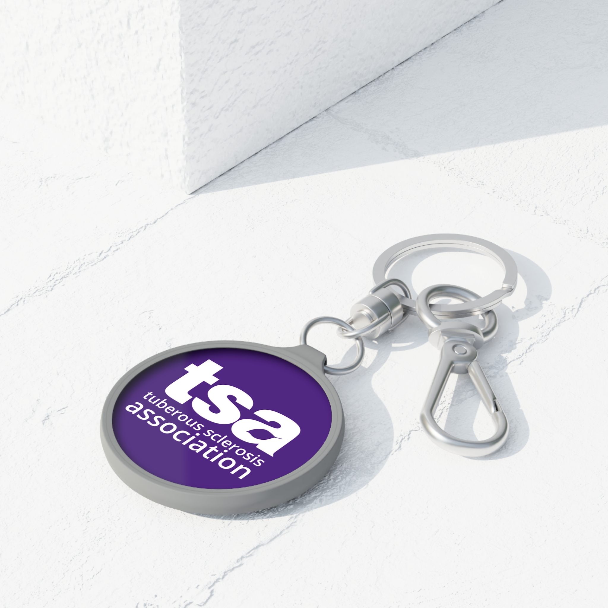TSA Keyring Tag - White Logo - Image 3