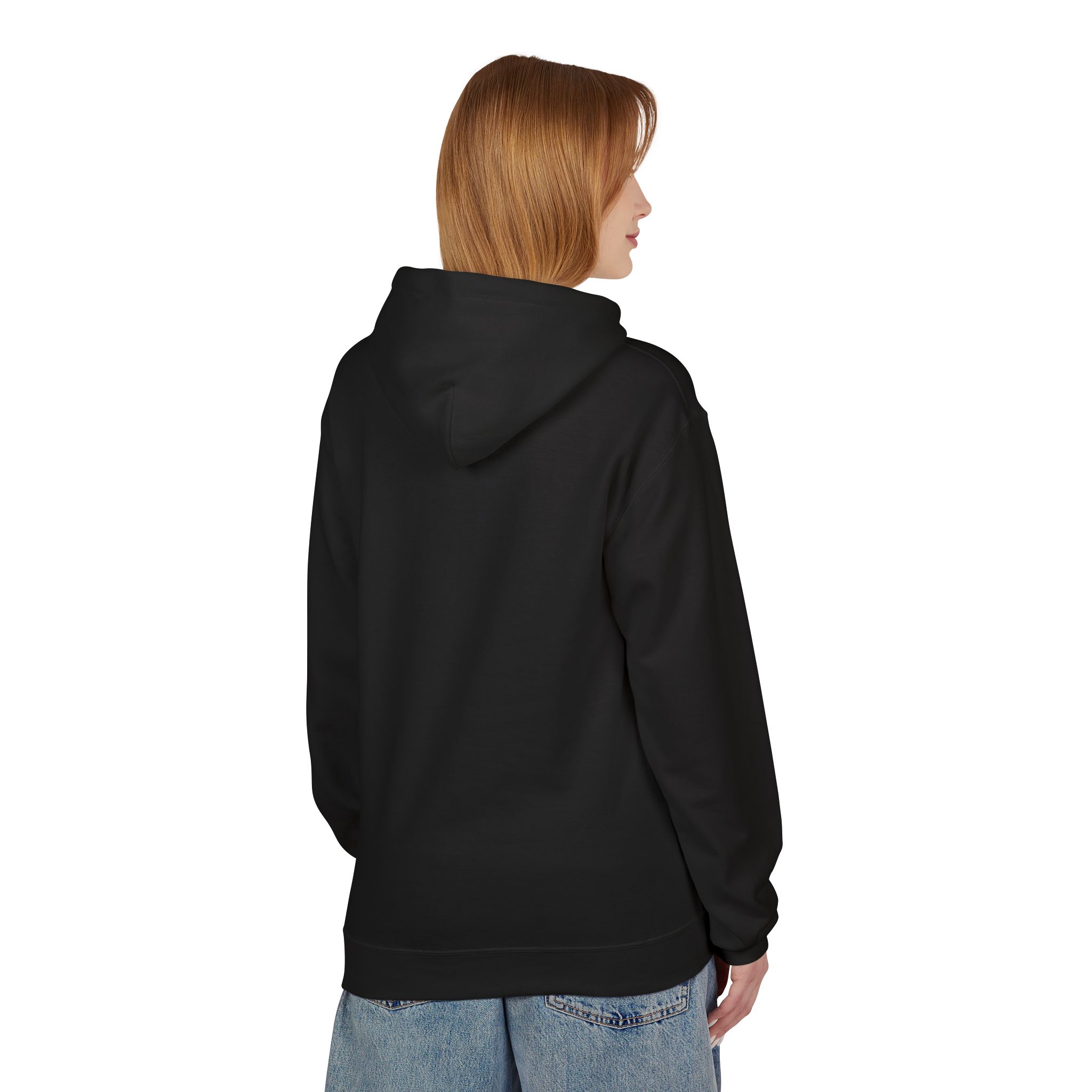 TSA Unisex Softstyle Fleece Hoodie - White Logo - Image 8