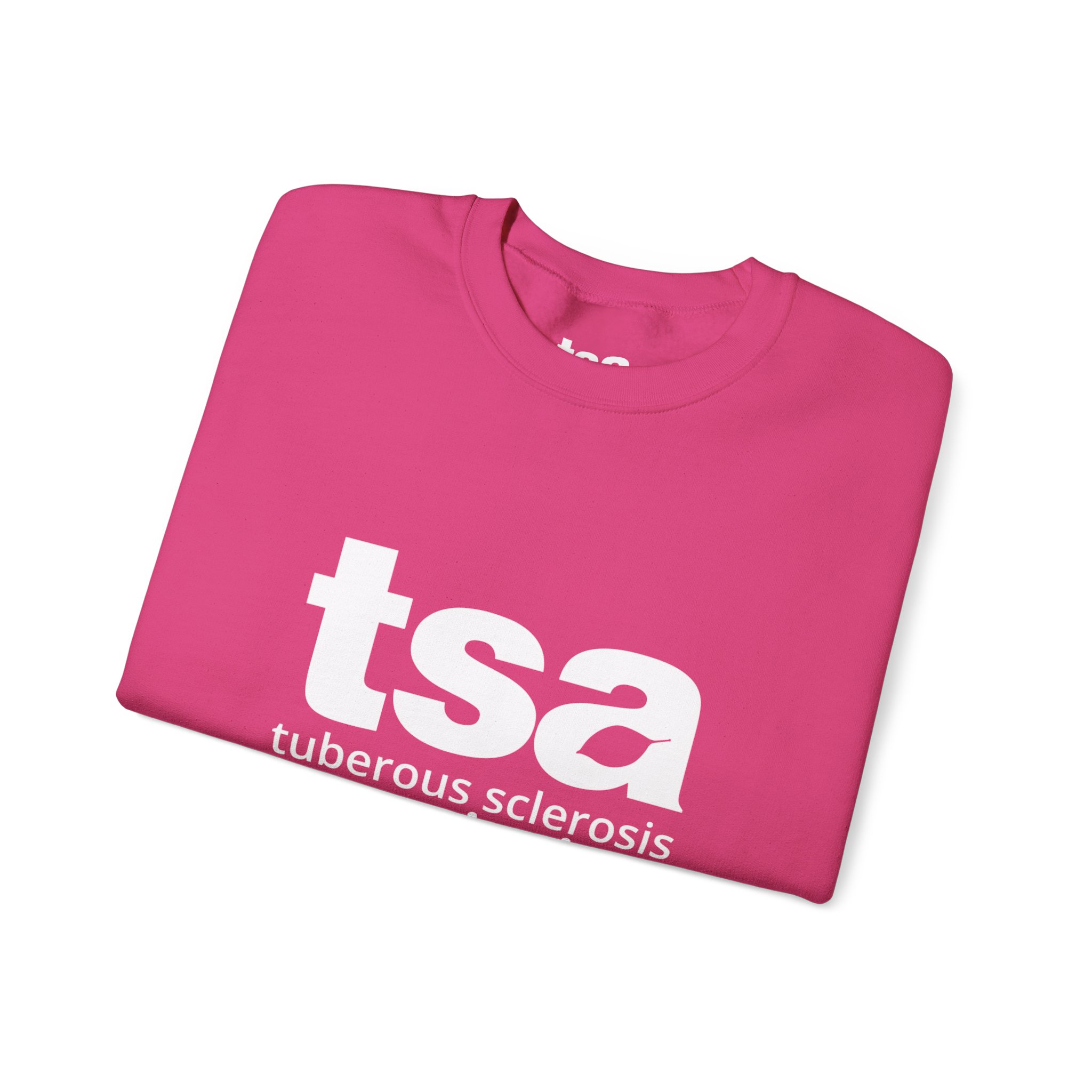 TSA Unisex Heavy Blend Sweatshirt - White Logo - Image 43