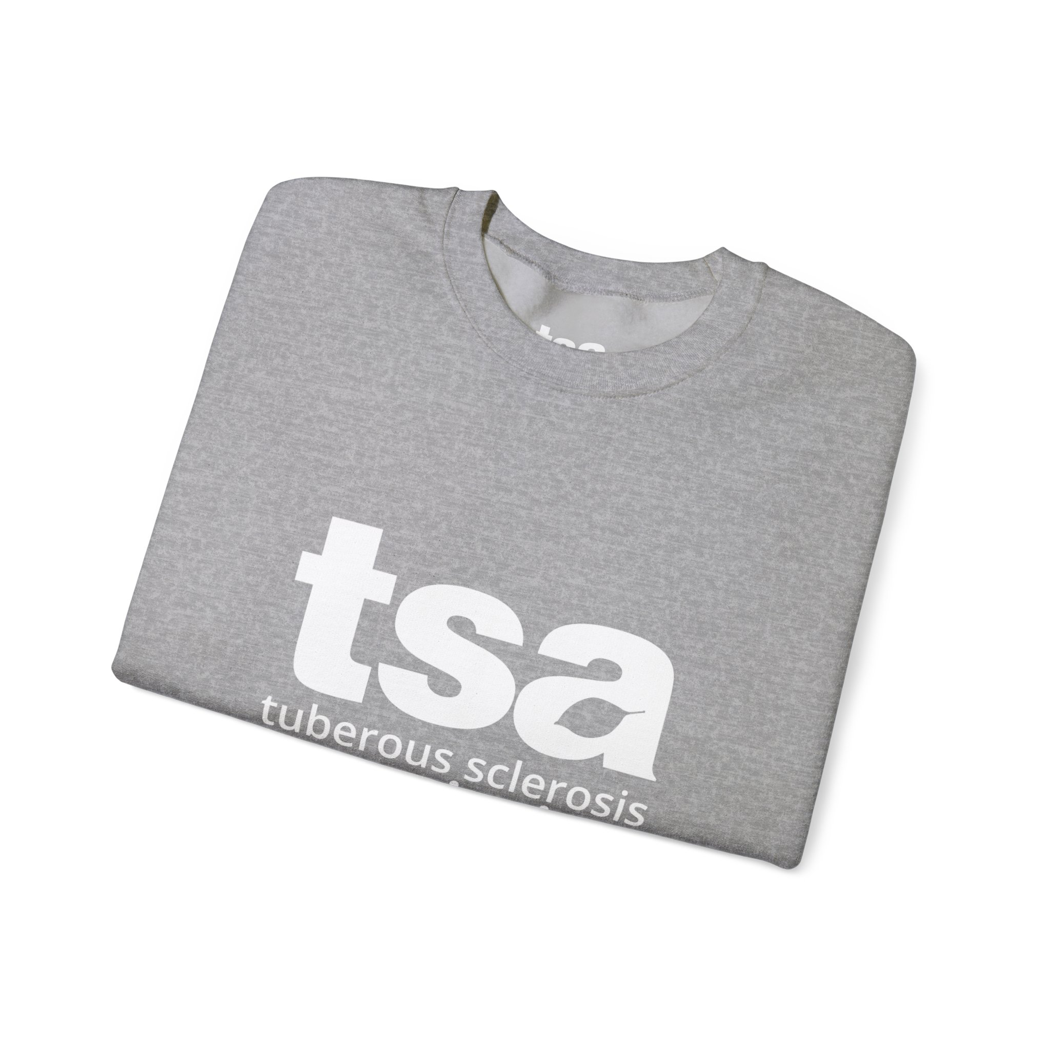 TSA Unisex Heavy Blend Sweatshirt - White Logo - Image 15