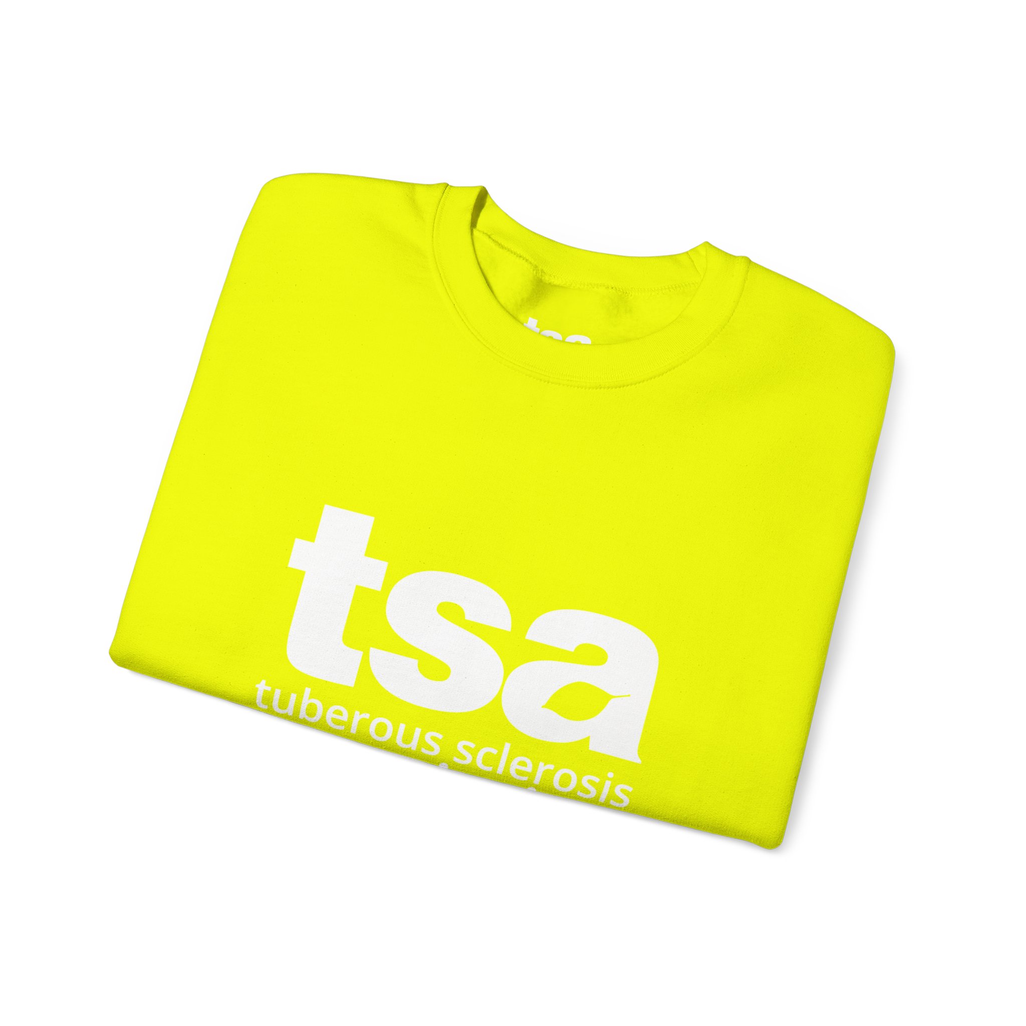 TSA Unisex Heavy Blend Sweatshirt - White Logo - Image 19