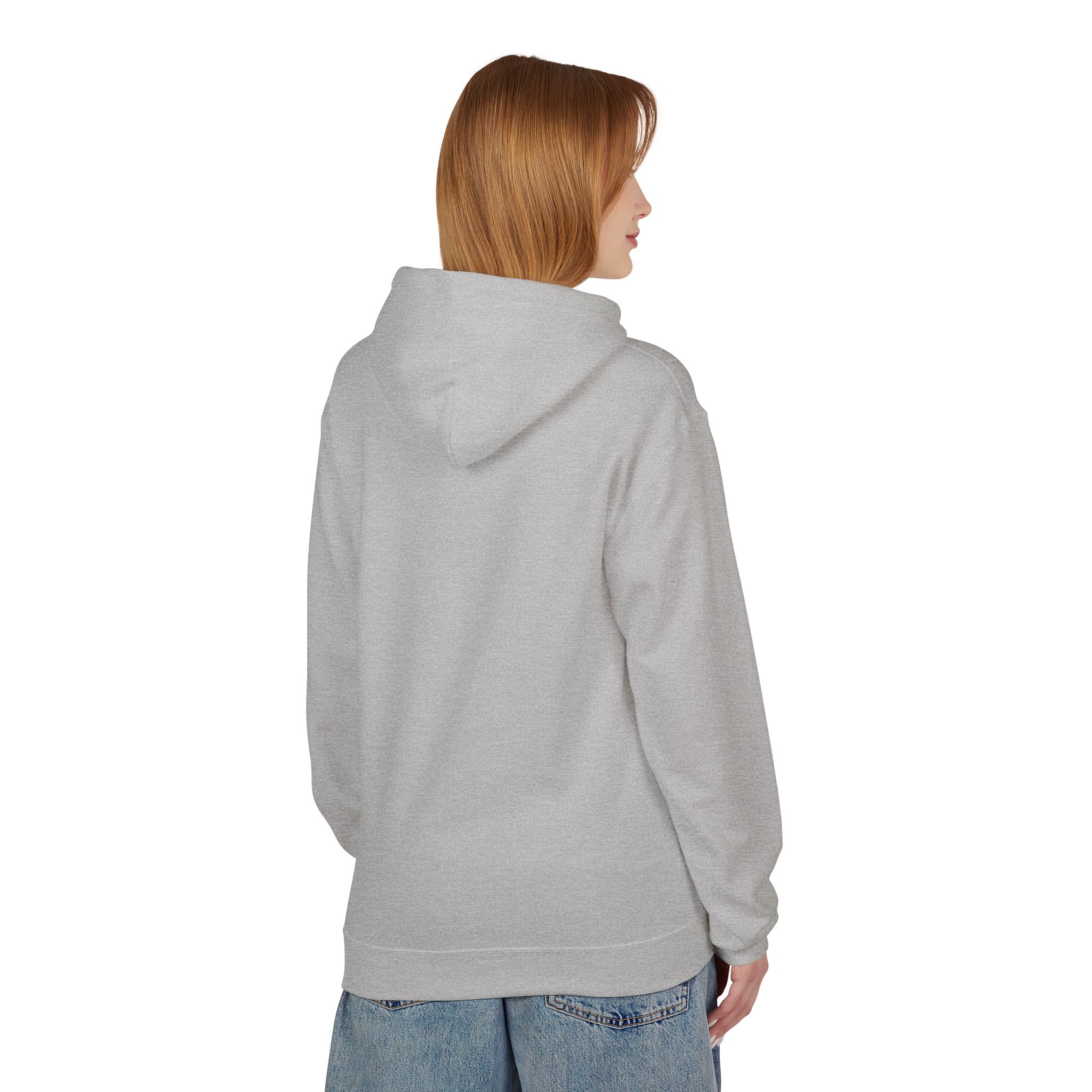 TSA Unisex Softstyle Fleece Hoodie - White Logo - Image 4
