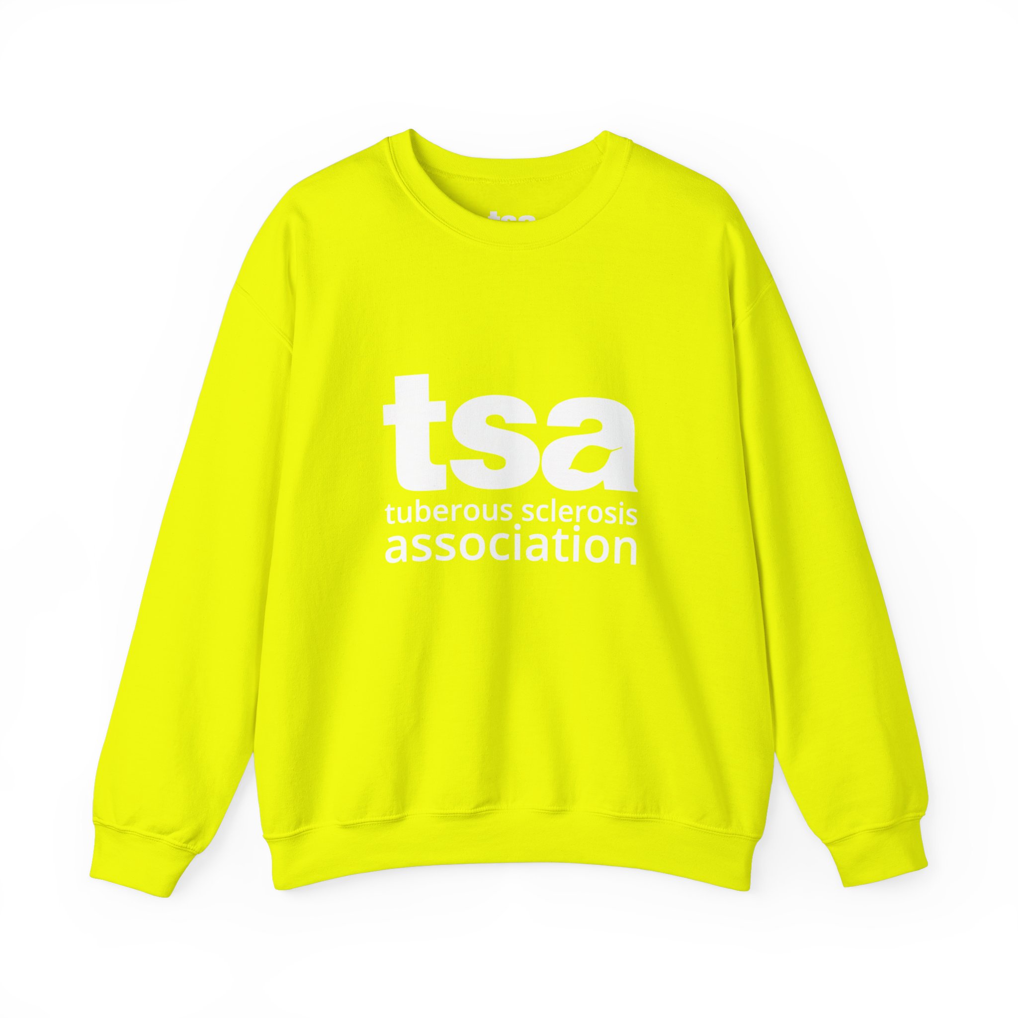TSA Unisex Heavy Blend Sweatshirt - White Logo - Image 17