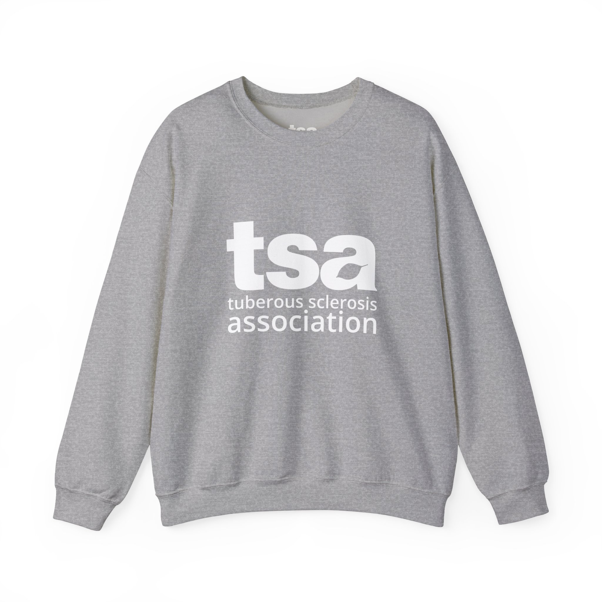 TSA Unisex Heavy Blend Sweatshirt - White Logo - Image 13