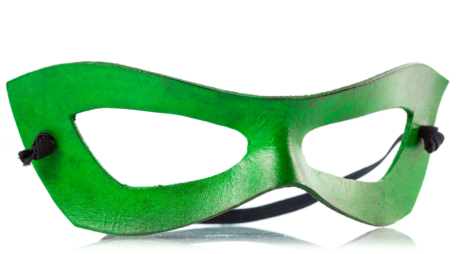 Superhero Fundraising Mask