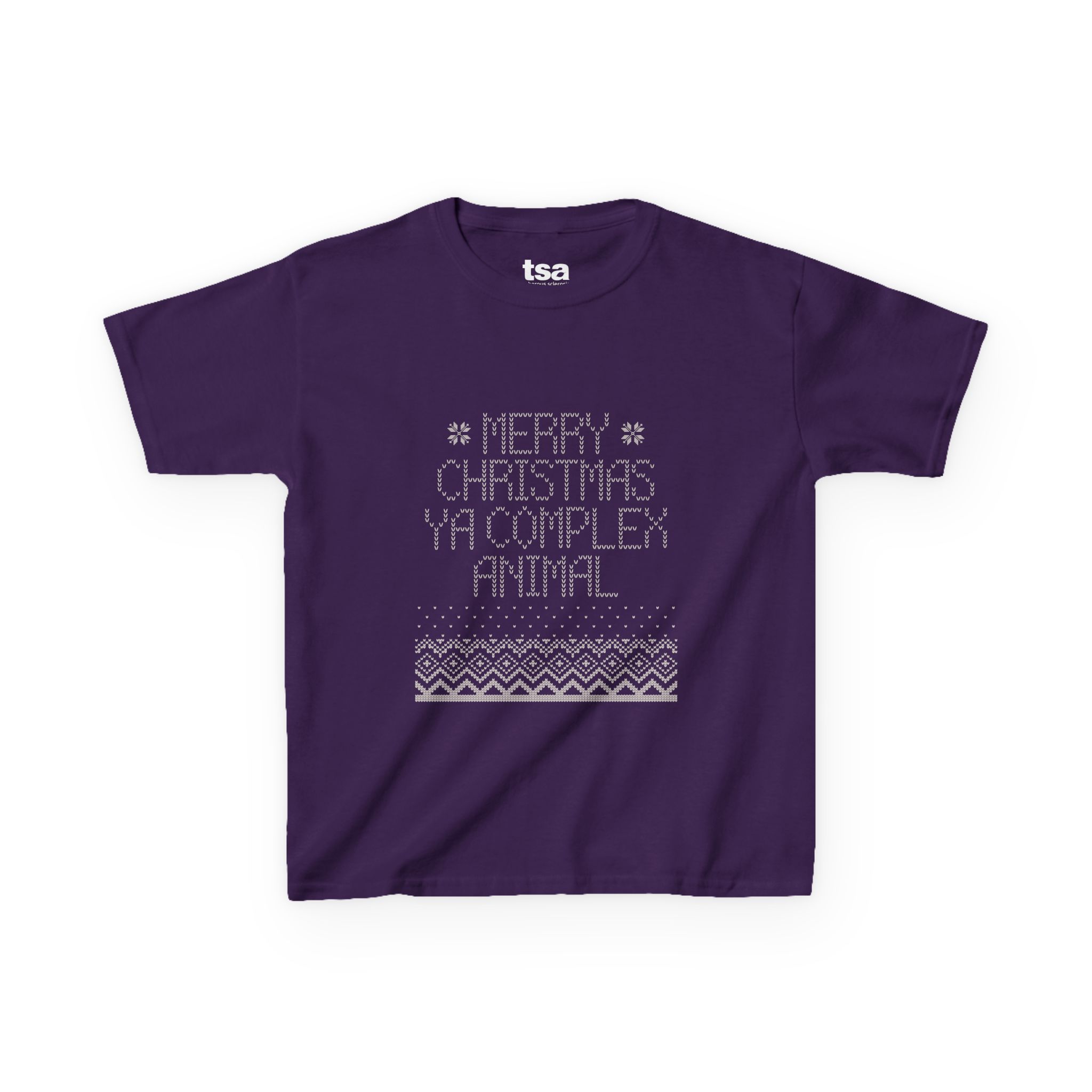 TSA Kids T-Shirt - Merry Christmas - Image 20