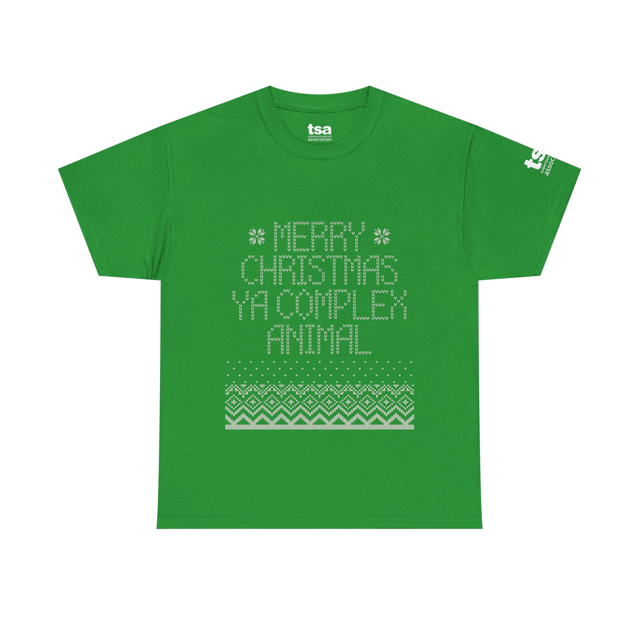 TSA Unisex Heavy Cotton Tee - Merry Christmas - Image 8