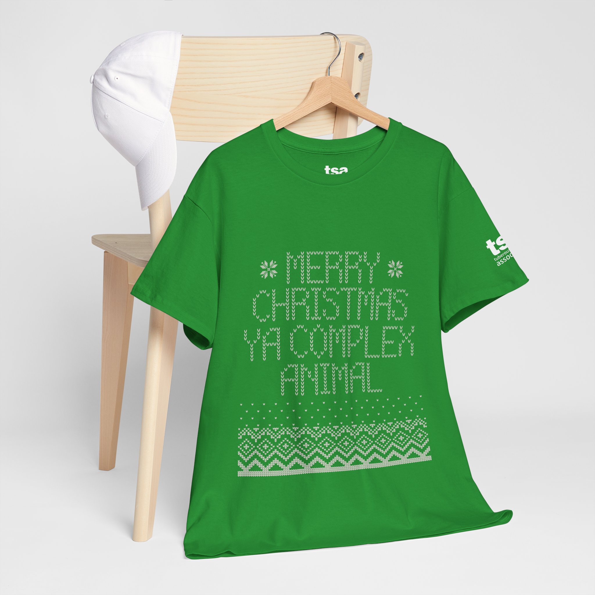 TSA Unisex Heavy Cotton Tee - Merry Christmas - Image 12