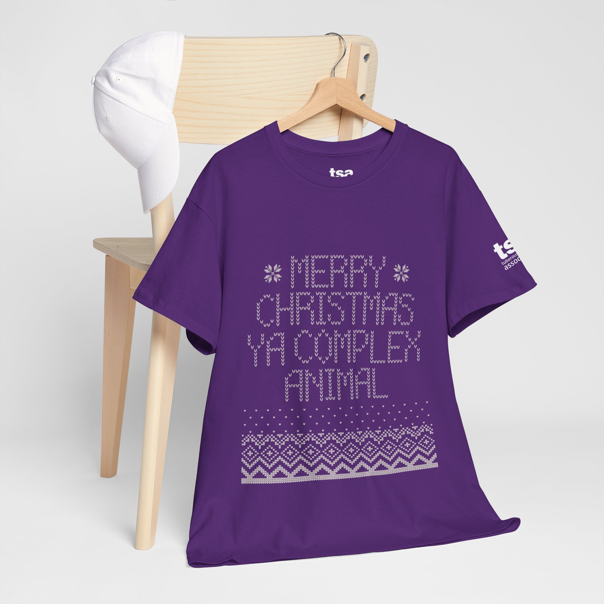 TSA Unisex Heavy Cotton Tee - Merry Christmas - Image 24