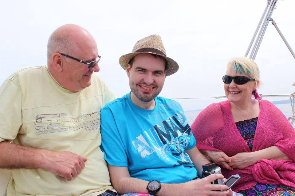 Marie, Perry and Trystan